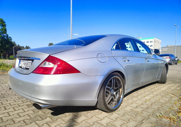 Mercedes-Benz CLS cena 41800 przebieg: 137100, rok produkcji 2006 z Trzcianka małe 436